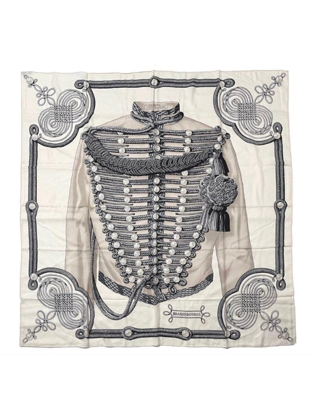 Hermes Cashmere Silk Large Shawl Scarf